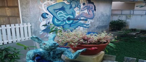 Enceinte de l’hébergement