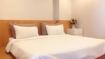 Minibar, desk, blackout drapes, rollaway beds