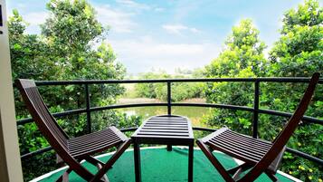 Deluxe trippelrum | Terrass/Patio