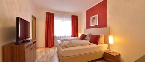 Dubbelrum eller tvåbäddsrum | Gratis wi-fi och sängkläder