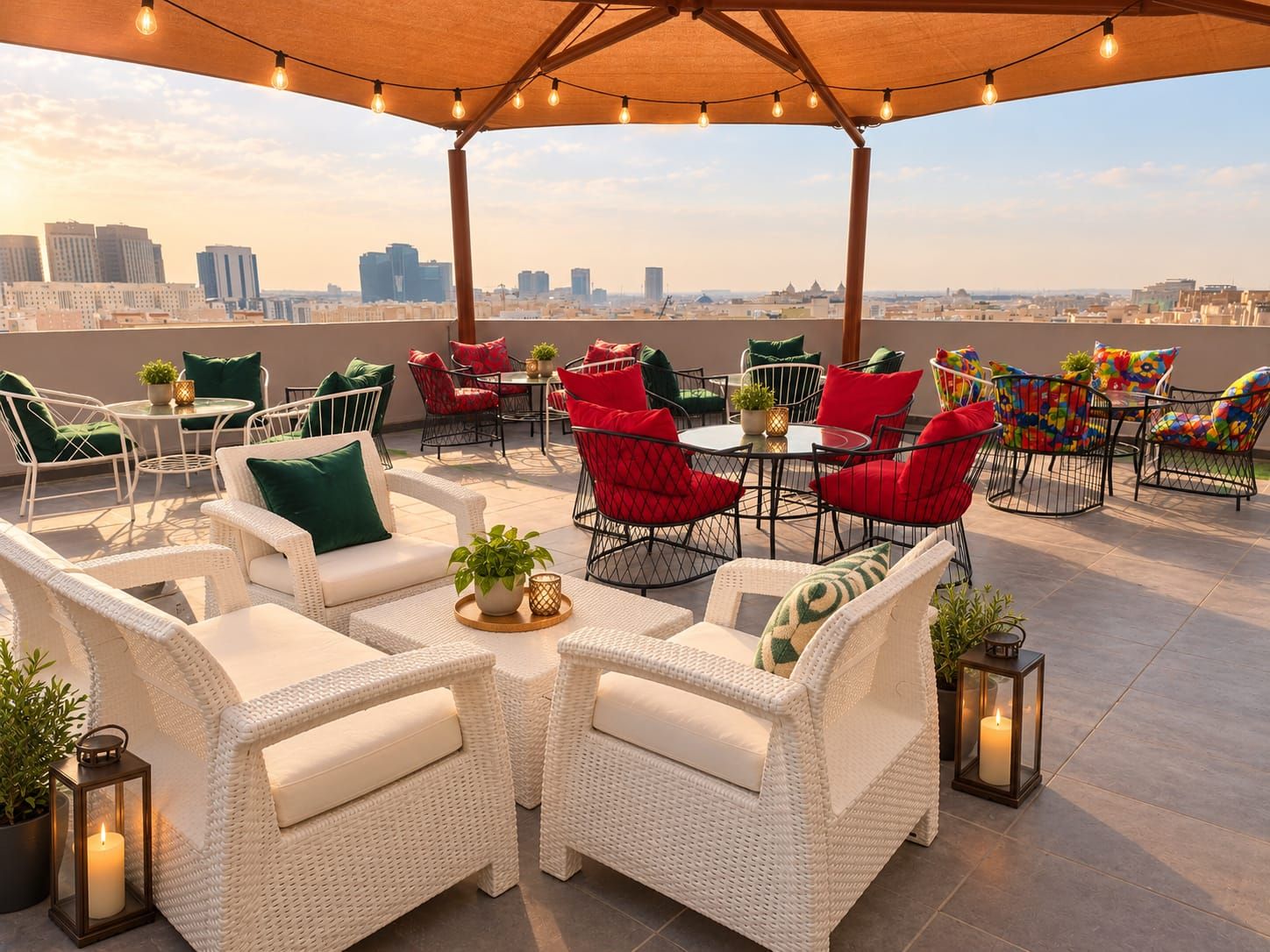 Rooftop terrace