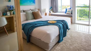 Desk, free WiFi, bed sheets, wheelchair access