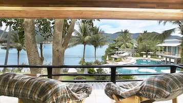 Deluxe Beach Front | Balkon