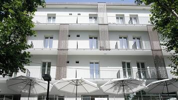 Majoituspaikan sisäänkäynti