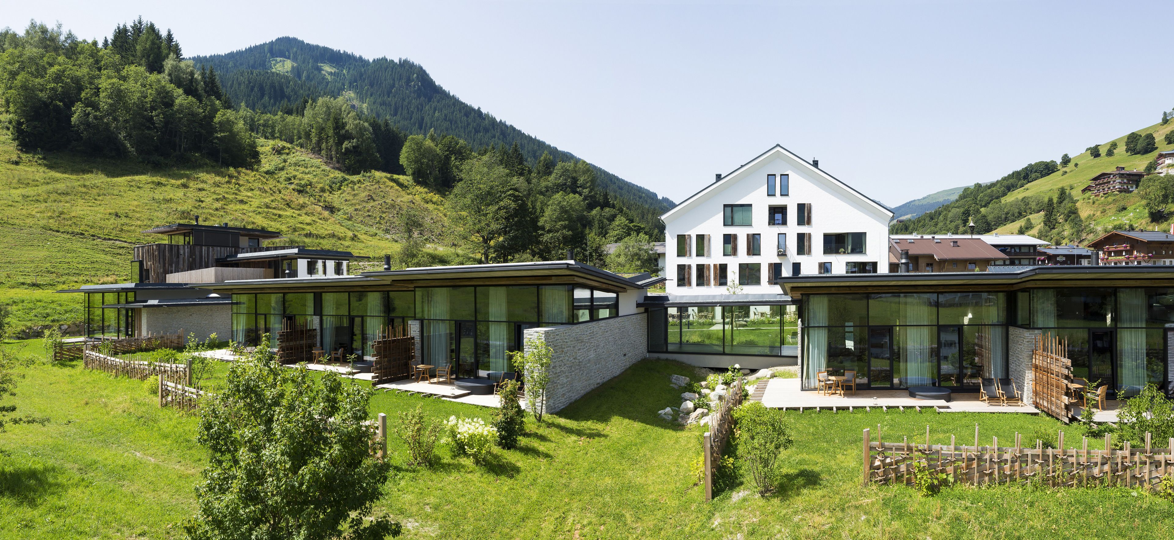 Voorkant van accommodatie