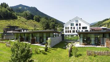 Voorkant van accommodatie