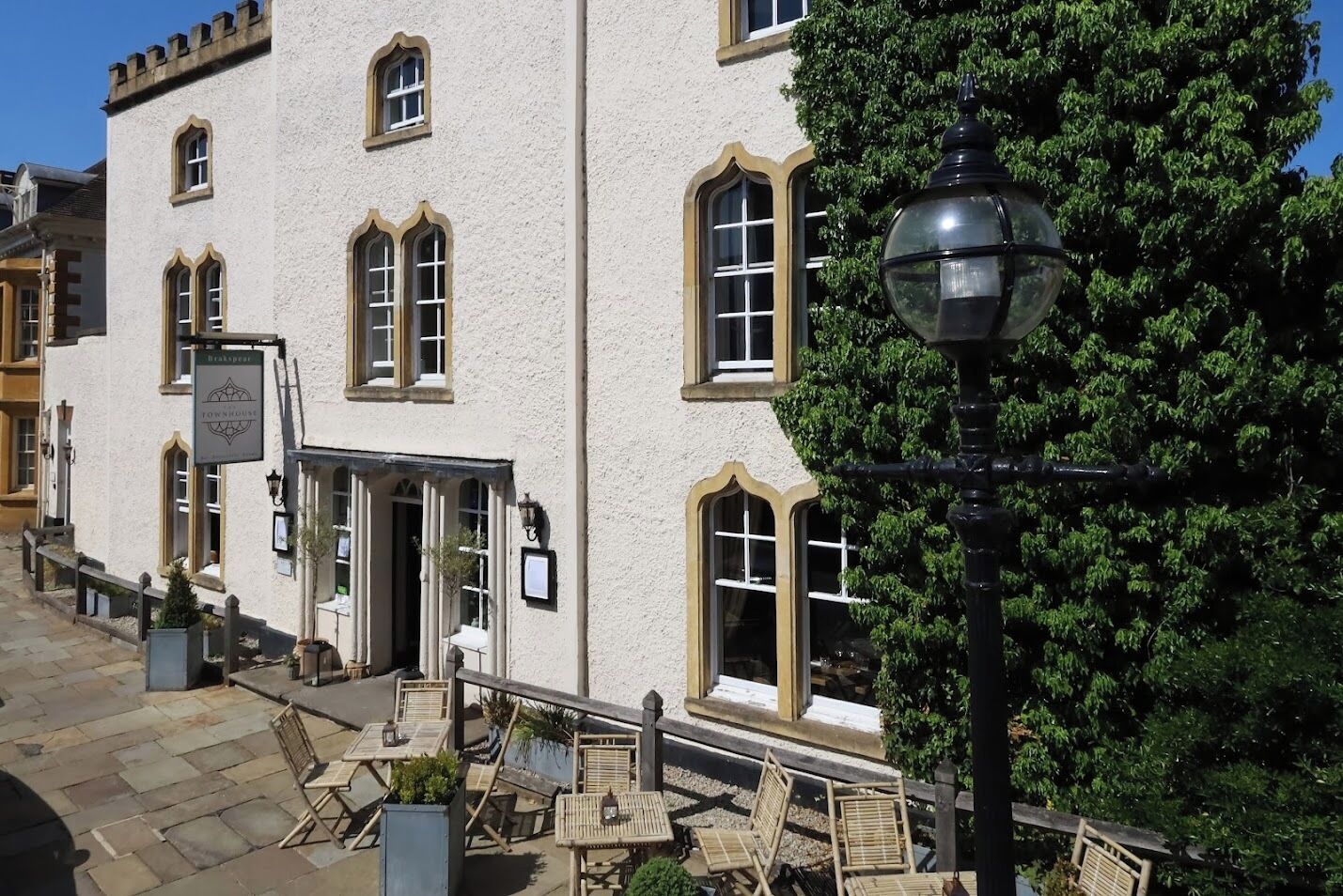 Voorkant van accommodatie