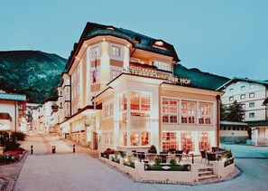 Façana frontal de l'allotjament