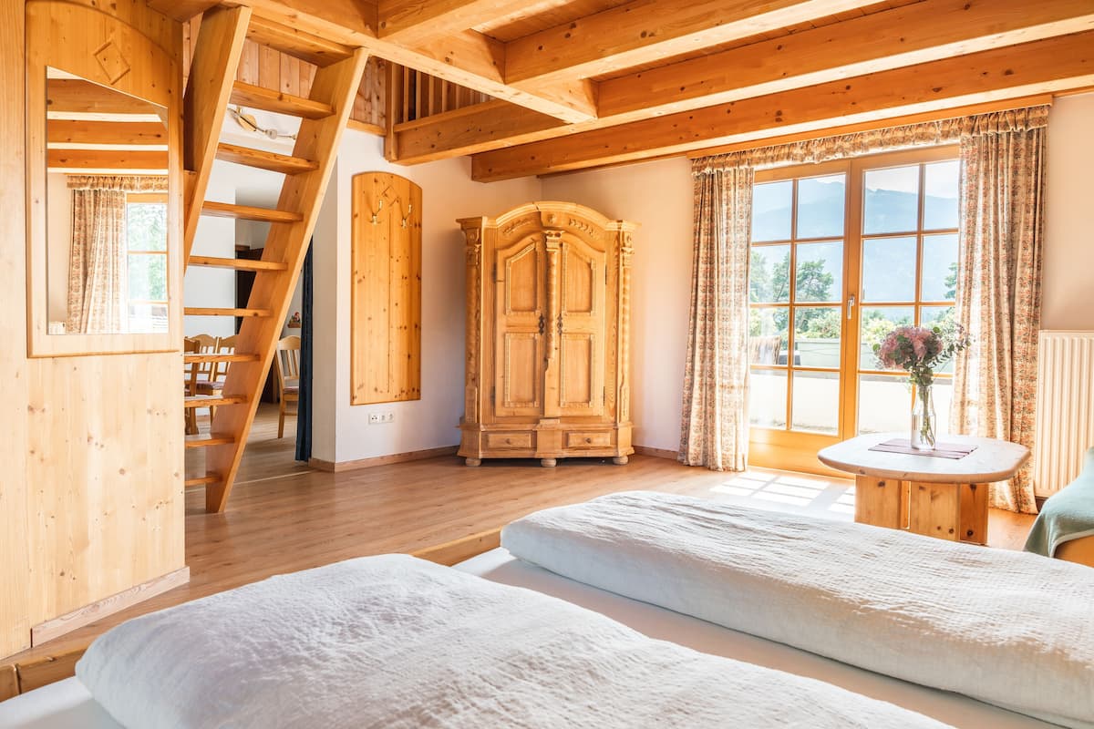 family loft, 2 bedrooms, balcony, mountain view | 1 bedroom, hypo-allergenic bedding, individually decorated