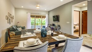Premium-Penthouse, 1 Schlafzimmer, Terrasse, Blick auf die Anlage (Mi Cielo) | Zimmerservice