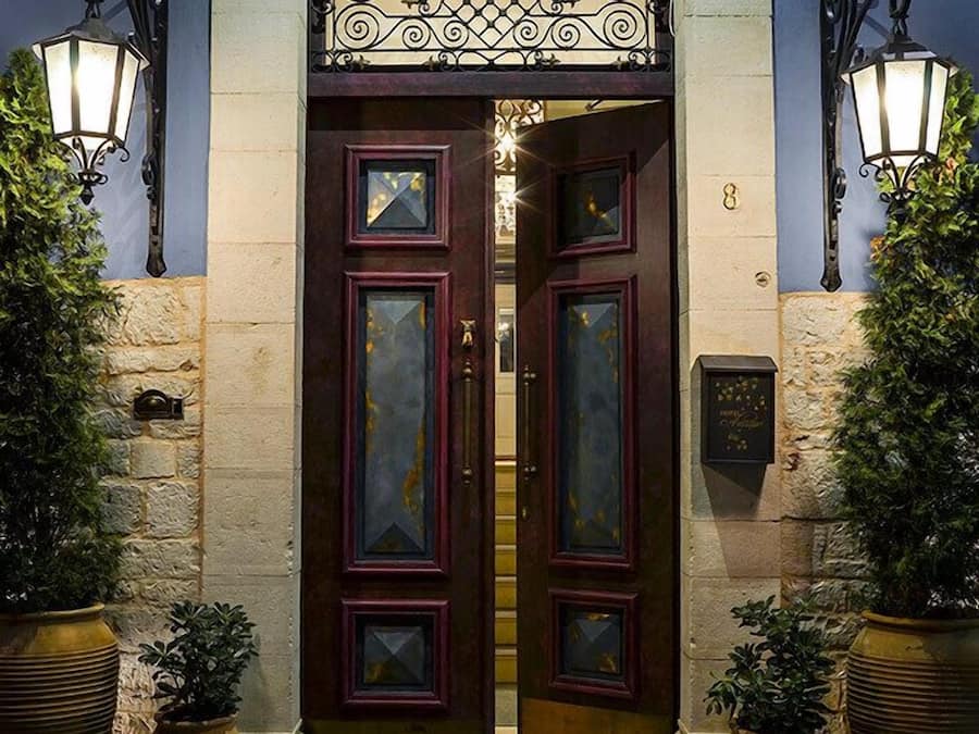 Front of property – evening/night