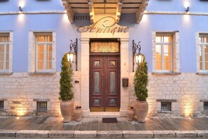 Façade de l’hébergement