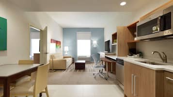 Premium bedding, in-room safe, desk, blackout curtains