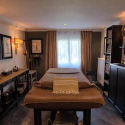 Sauna, steam room, body treatments, hot stone massages, facials