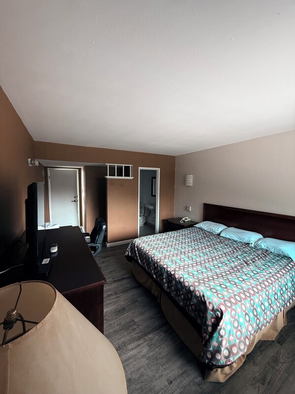 Desk, iron/ironing board, free WiFi, bed sheets