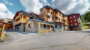 Front of property – evening/night