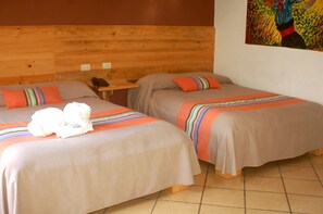 Individually decorated, individually furnished, desk, iron/ironing board