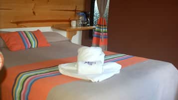 Individually decorated, individually furnished, desk, iron/ironing board