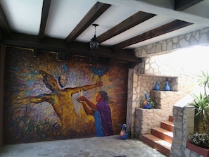 Interior detail - Axkan Express (San Cristobal de las Casas)