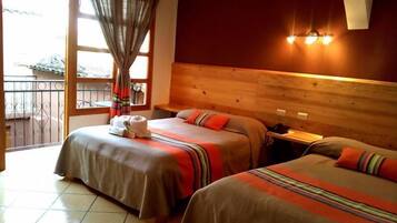 Individually decorated, individually furnished, desk, iron/ironing board