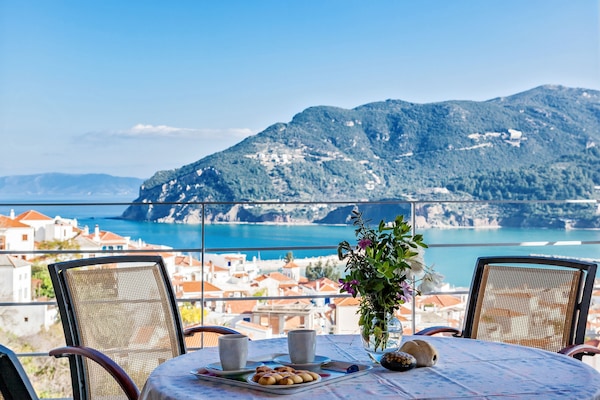 Studio Sea View | Vista del balcón