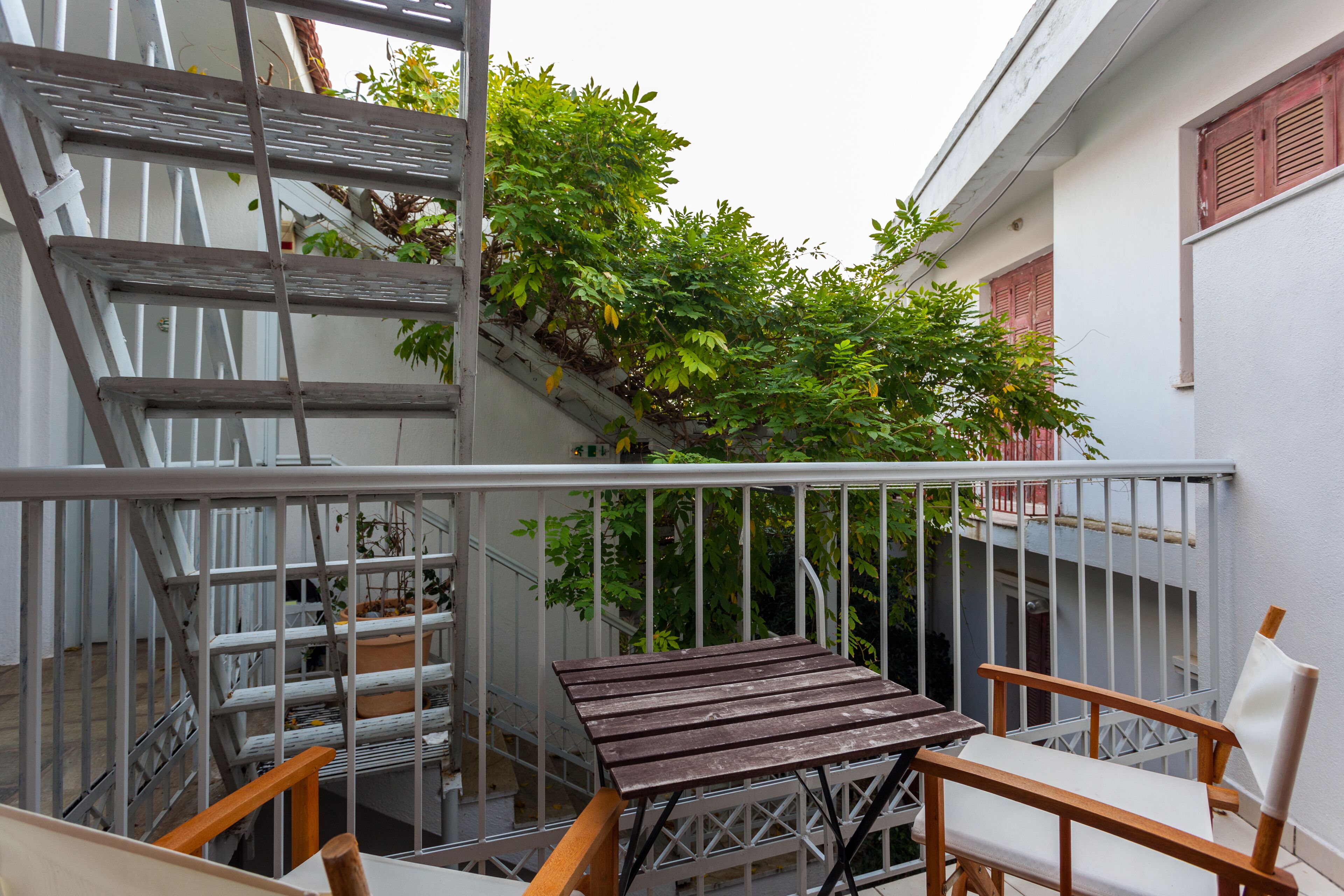 Double Room Garden View | Balkon
