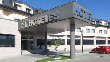 Entrada de la propiedad