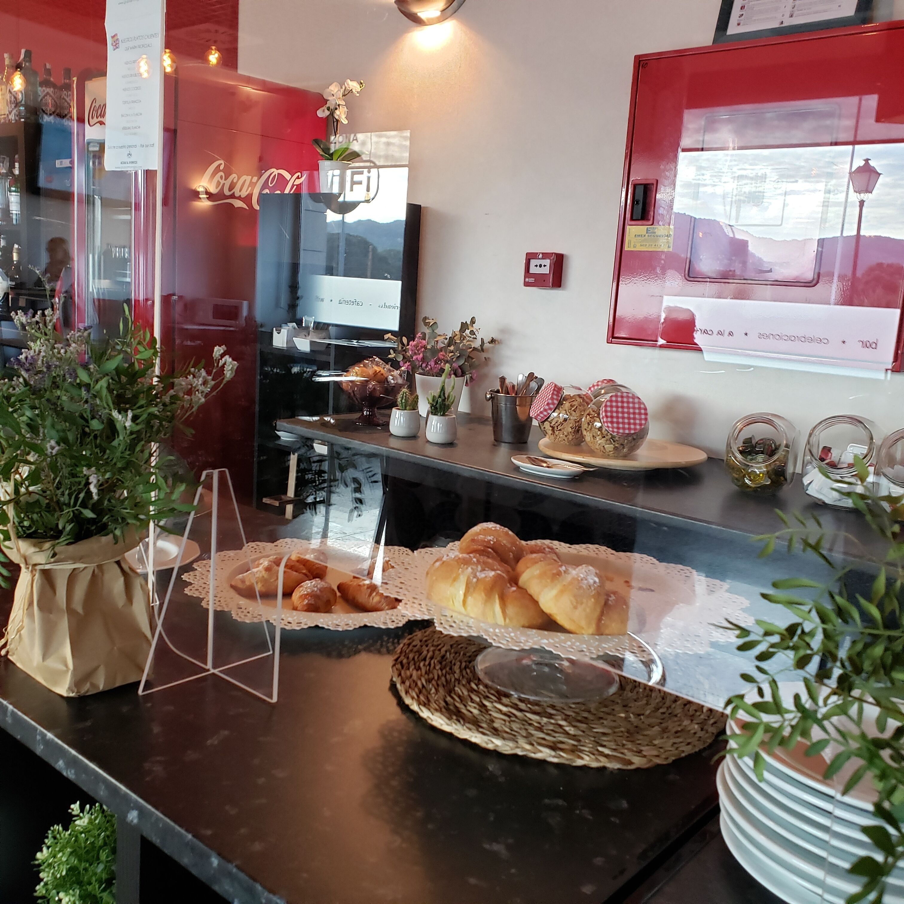 daily buffet breakfast (eur 12 per person)