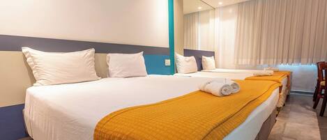 Minibar, Wi-Fi gratuit, draps fournis