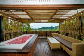 Premium Jacuzzi Villa | Balcony view
