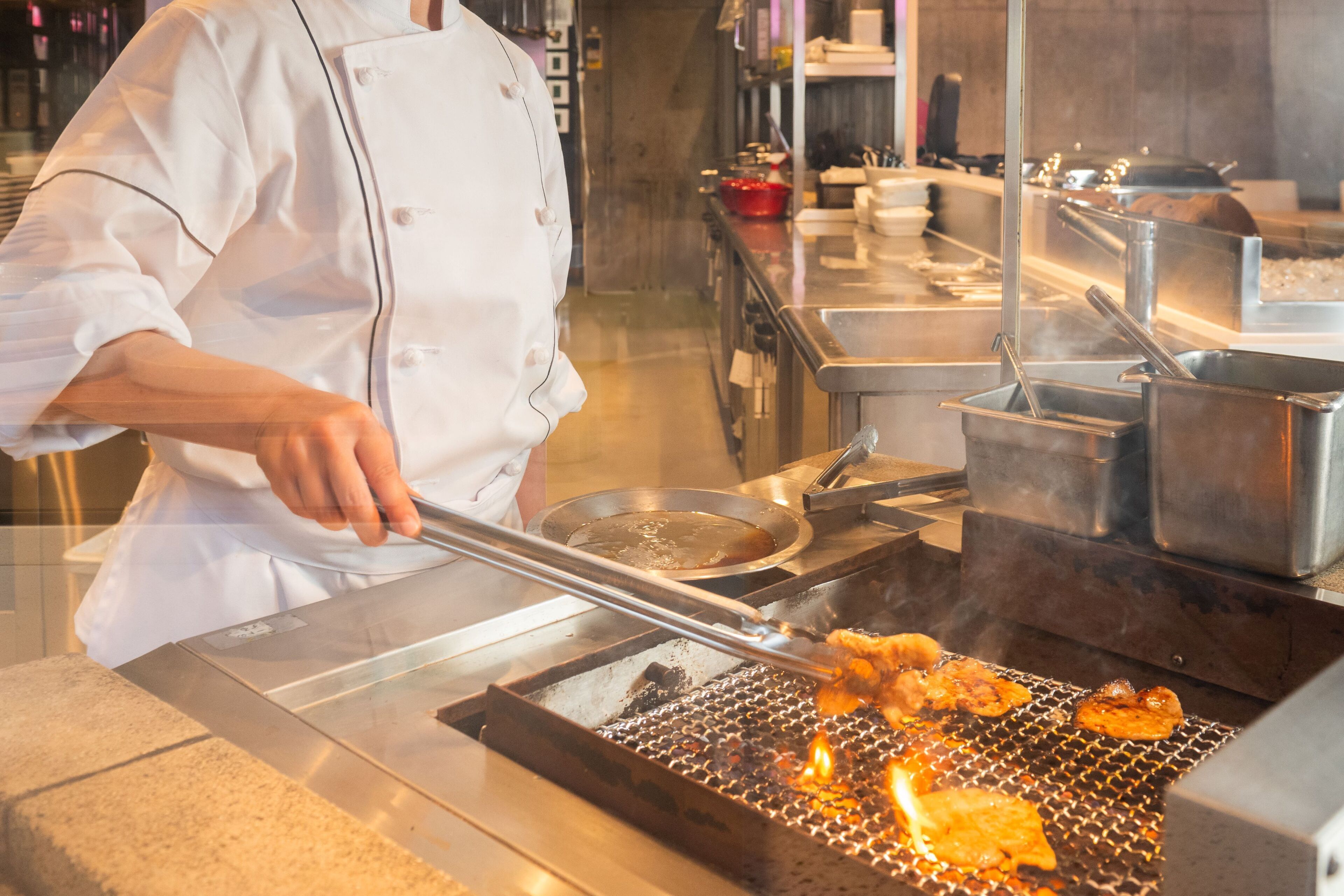 breakfast, lunch and dinner served