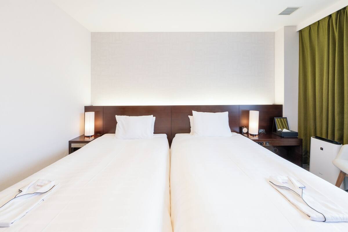 desk, blackout curtains, soundproofing, iron/ironing board