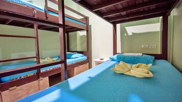 Free WiFi, bed sheets