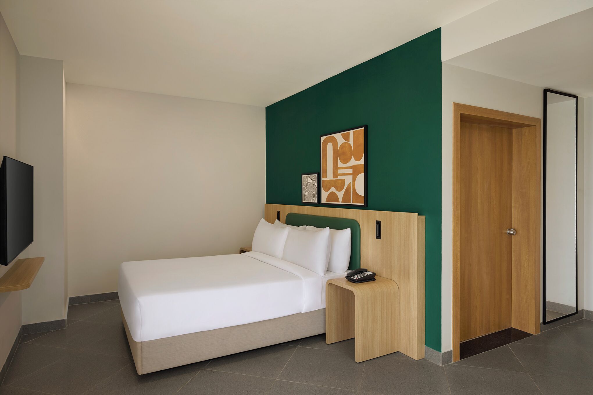 Room, 1 Queen Bed, Accessible | Premium bedding, desk, laptop workspace, bed sheets