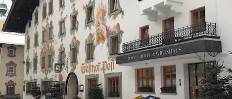 Façade de l’hébergement