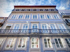 Fachada de la propiedad