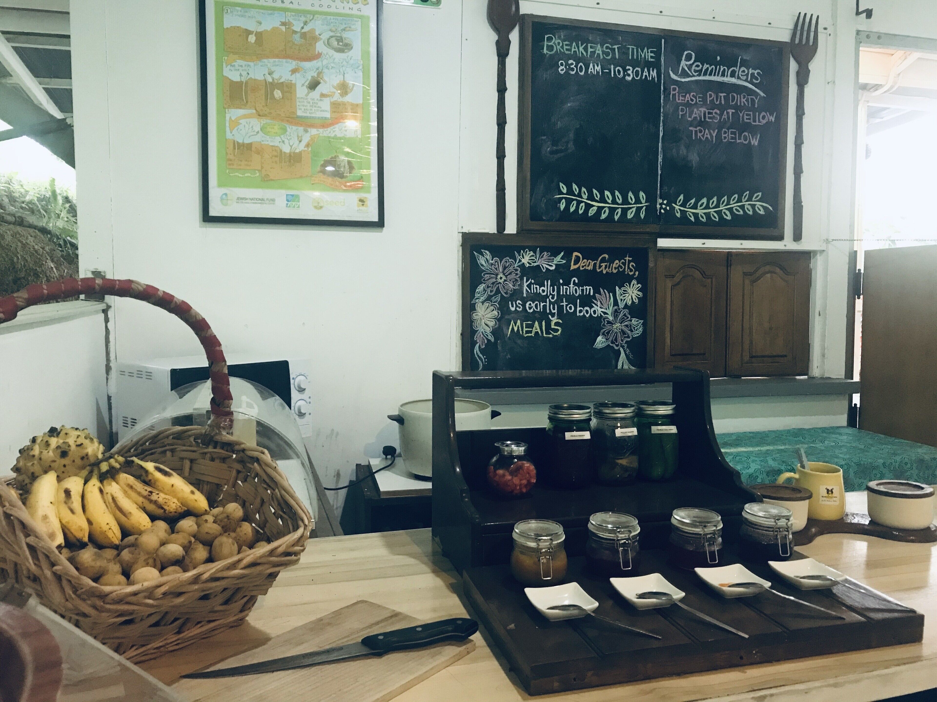 English breakfast on weekends (MYR 25 per person)