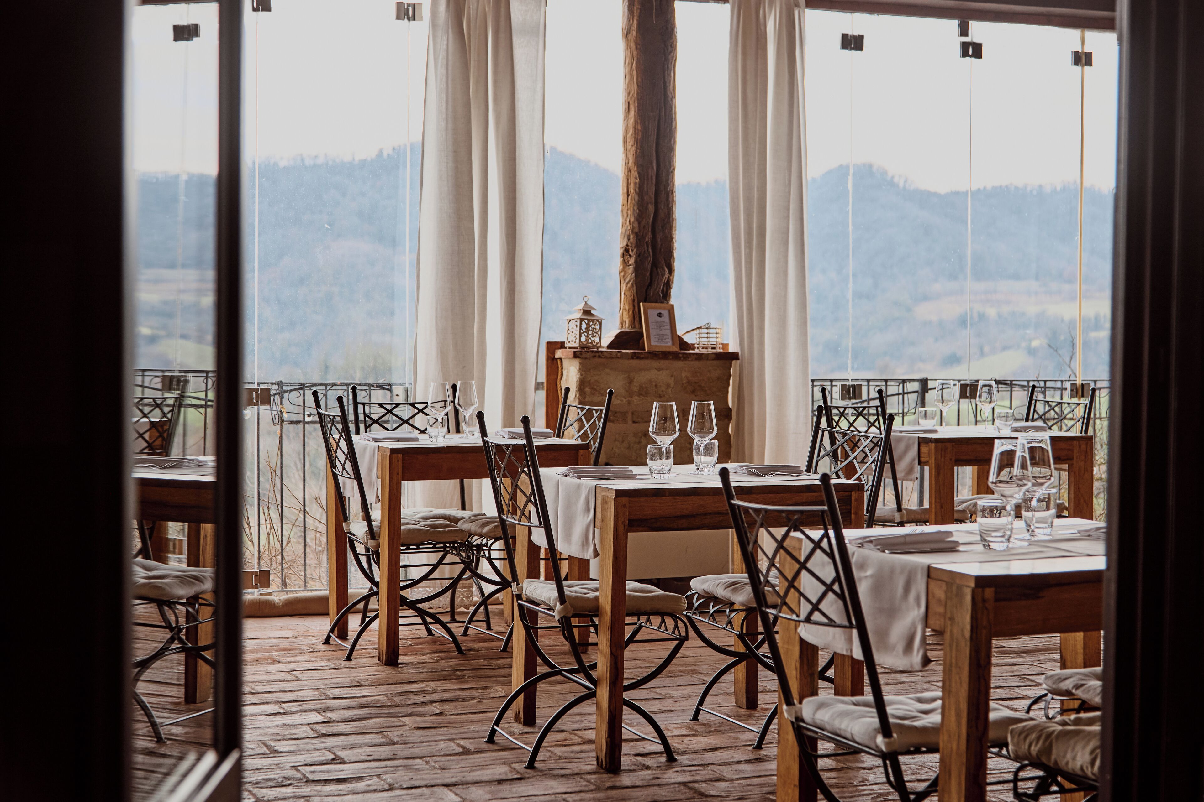 Lunch and dinner served, local cuisine