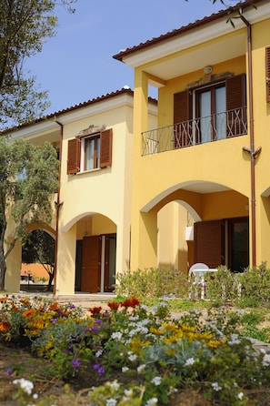 Voorkant van accommodatie