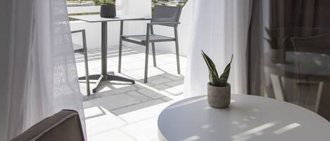 Junior Suite, Sea View | Balcony