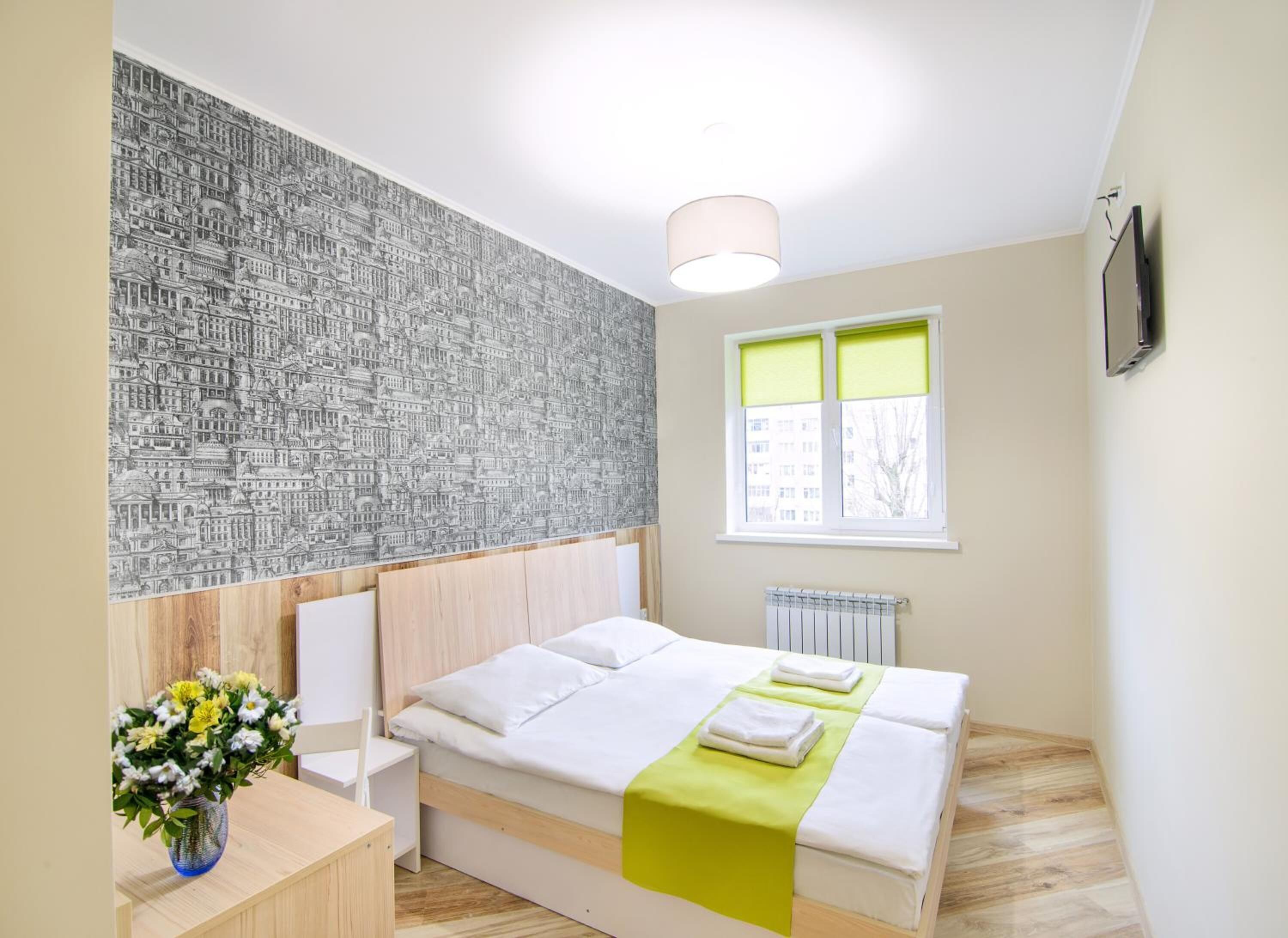 Desk, laptop workspace, iron/ironing board, free WiFi