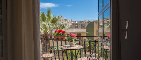 Romantic Double Room, Garden View | Terrace/patio