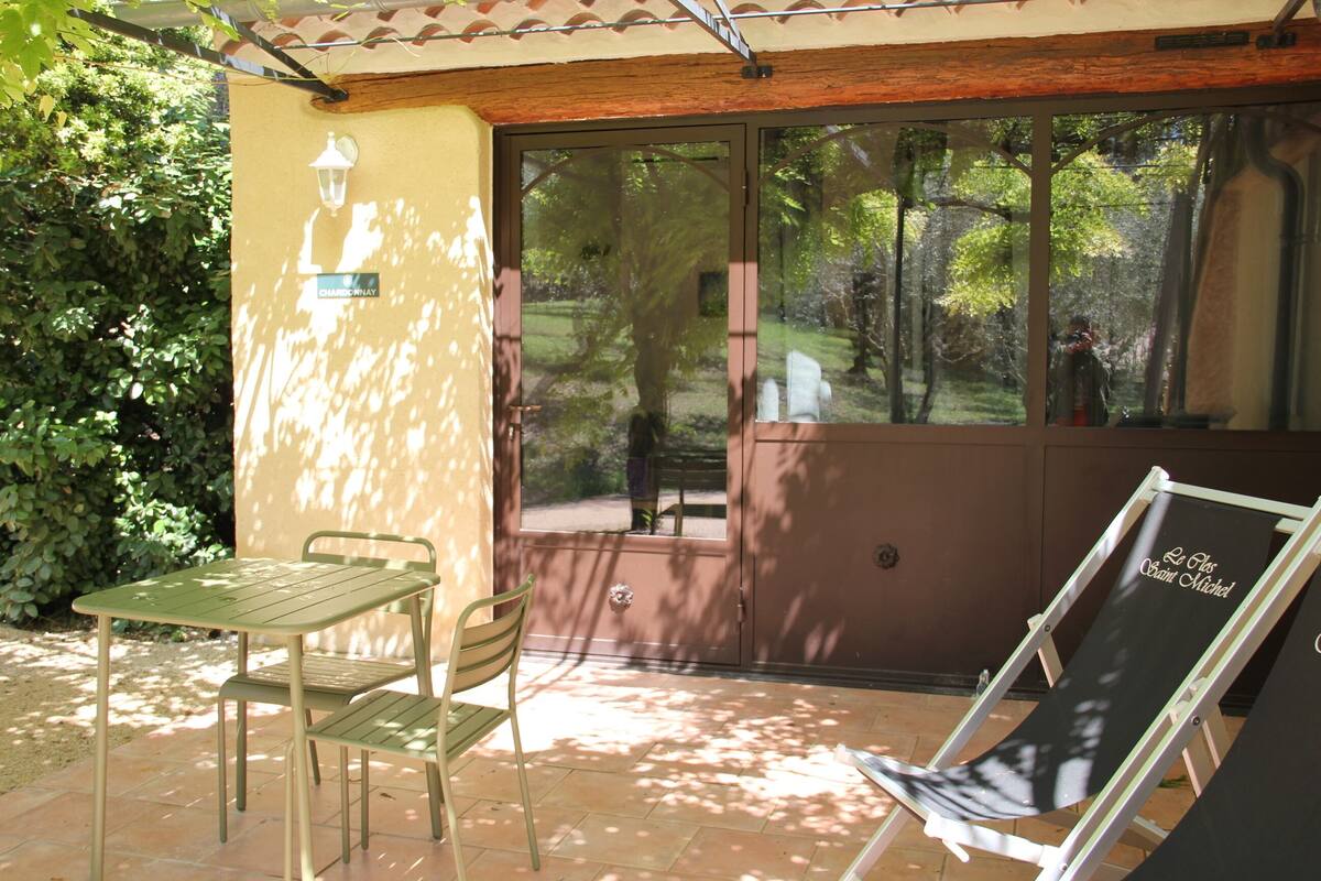 Apartment, 1 King Bed, Private Bathroom (Adrien) | Terrace/patio