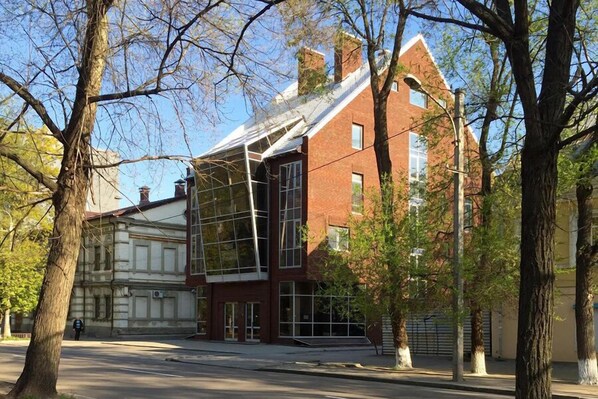 Façade de l’hébergement