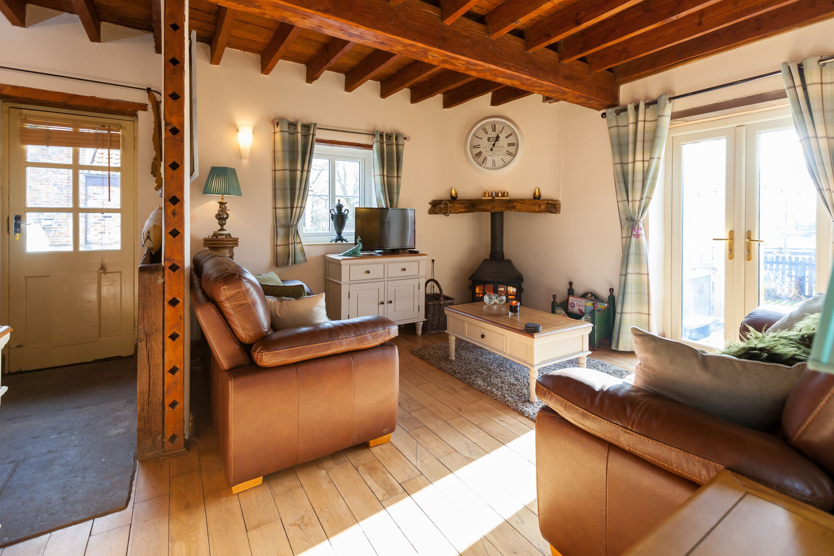 家庭村舍, 2 间卧室, 私人浴室, 花园景观 (No 8 The Granary) | 酒廊