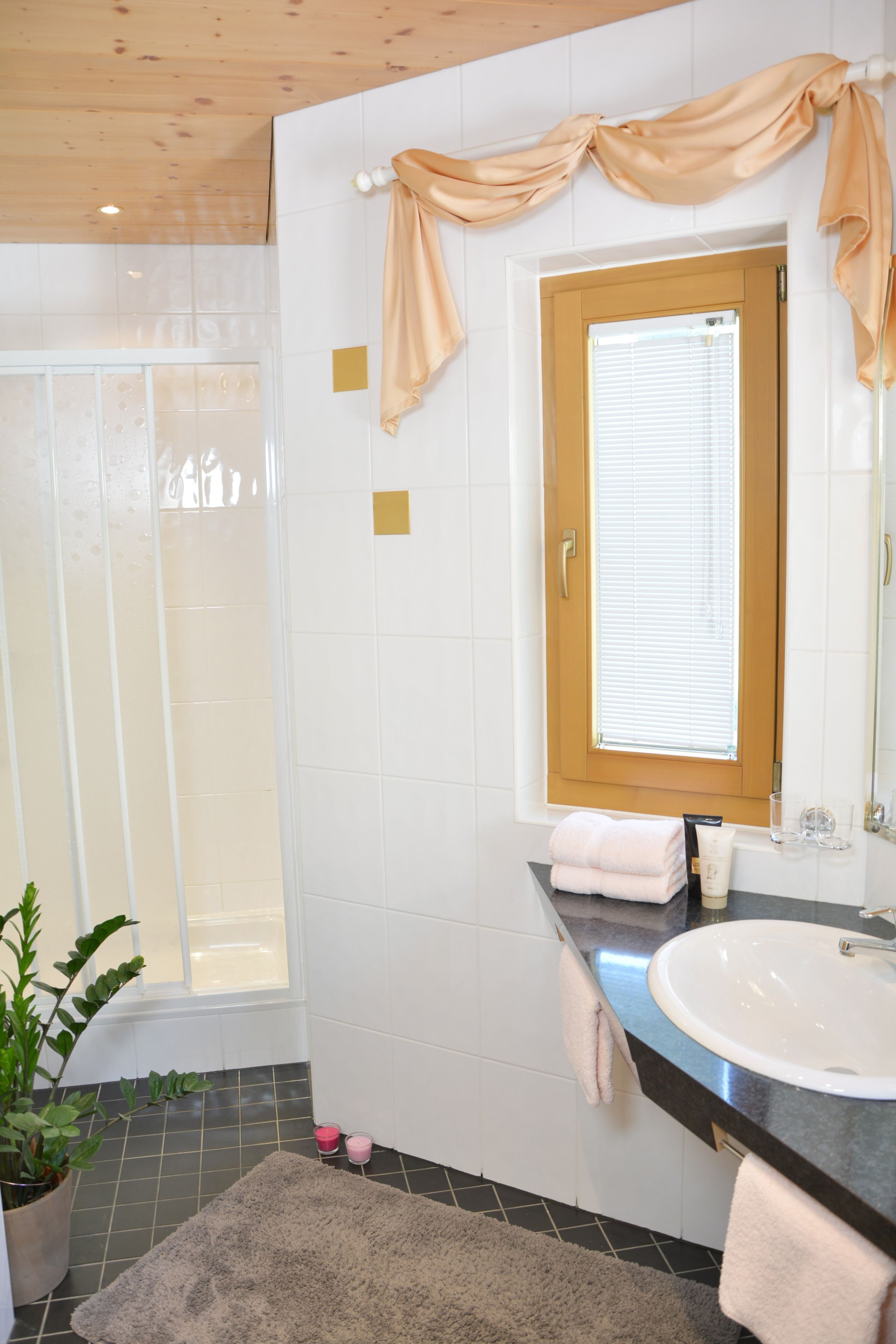 Studio (Type C + 92.- cleaning fee per week) | Bathroom | Free toiletries, hair dryer, towels
