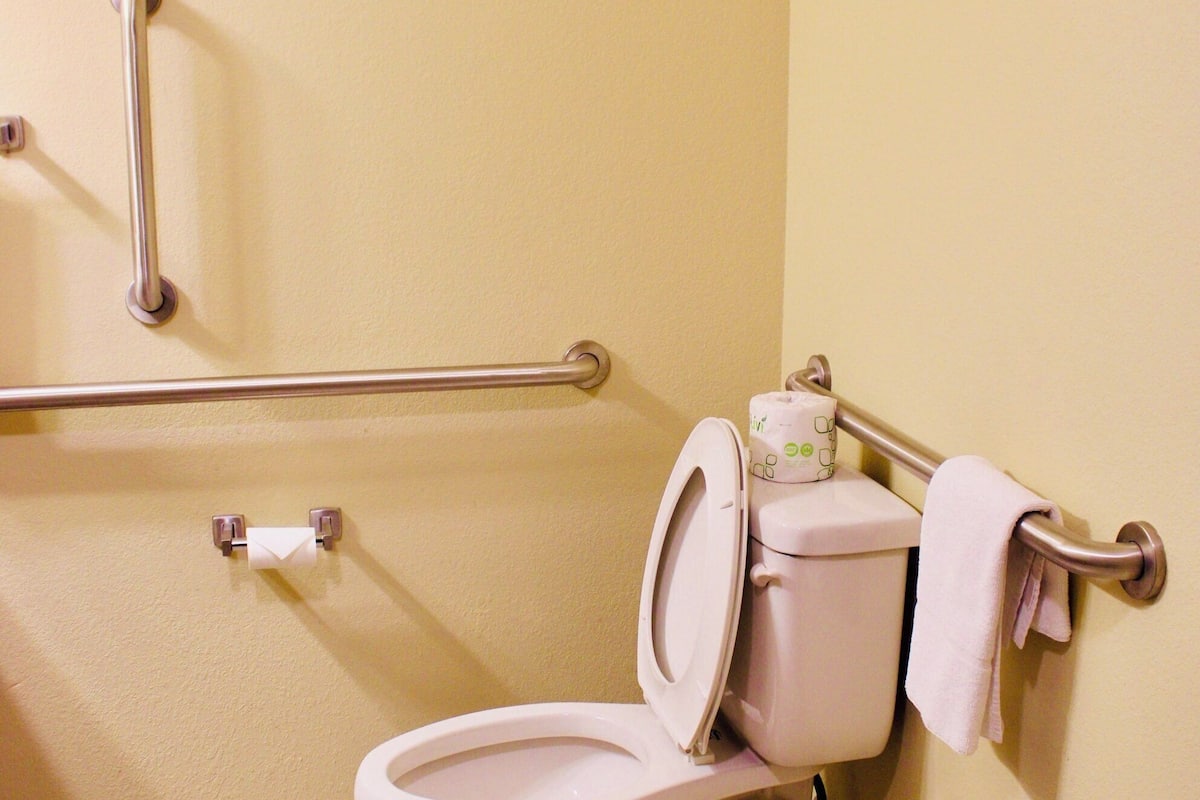 room, 2 queen beds, accessible, non smoking | accessible bathroom