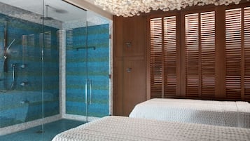 Behandlingsrom for par, boblebad, dampbad og tyrkisk bad/hamam