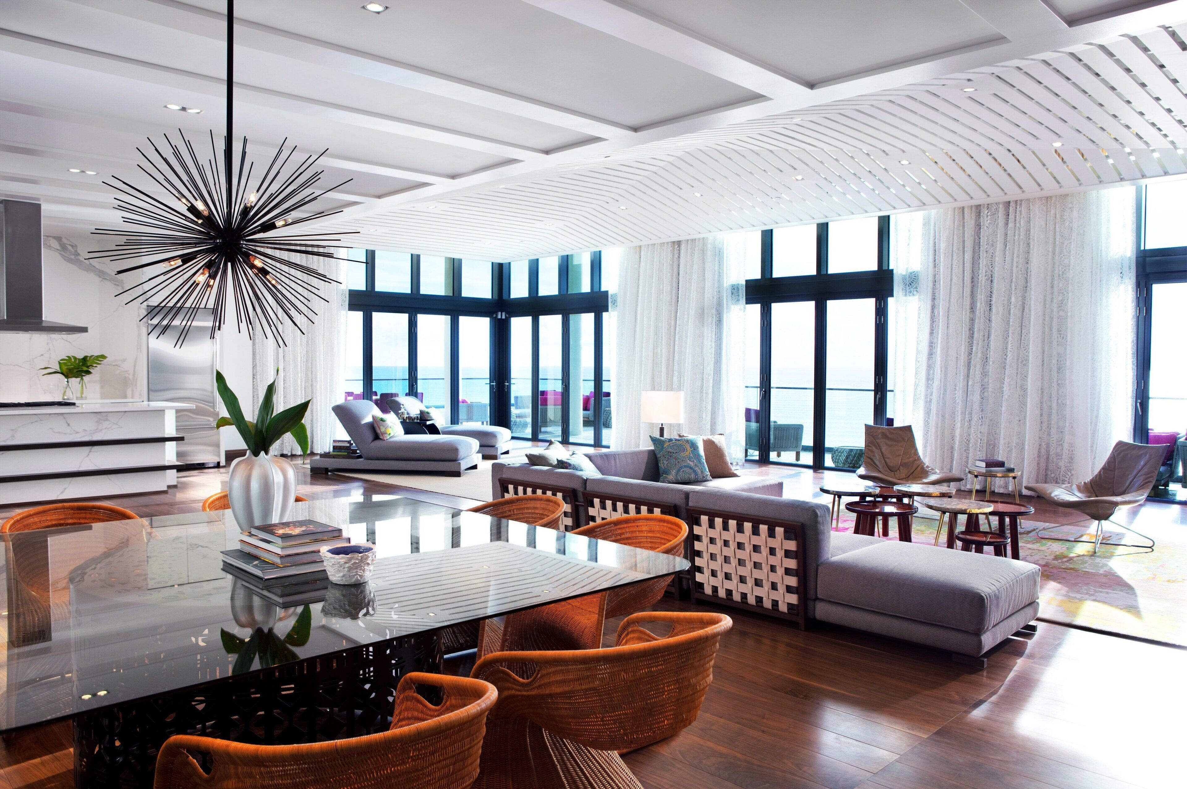 presidential suite, 2 bedrooms, oceanfront | 1 bedroom, minibar, in-room safe, desk