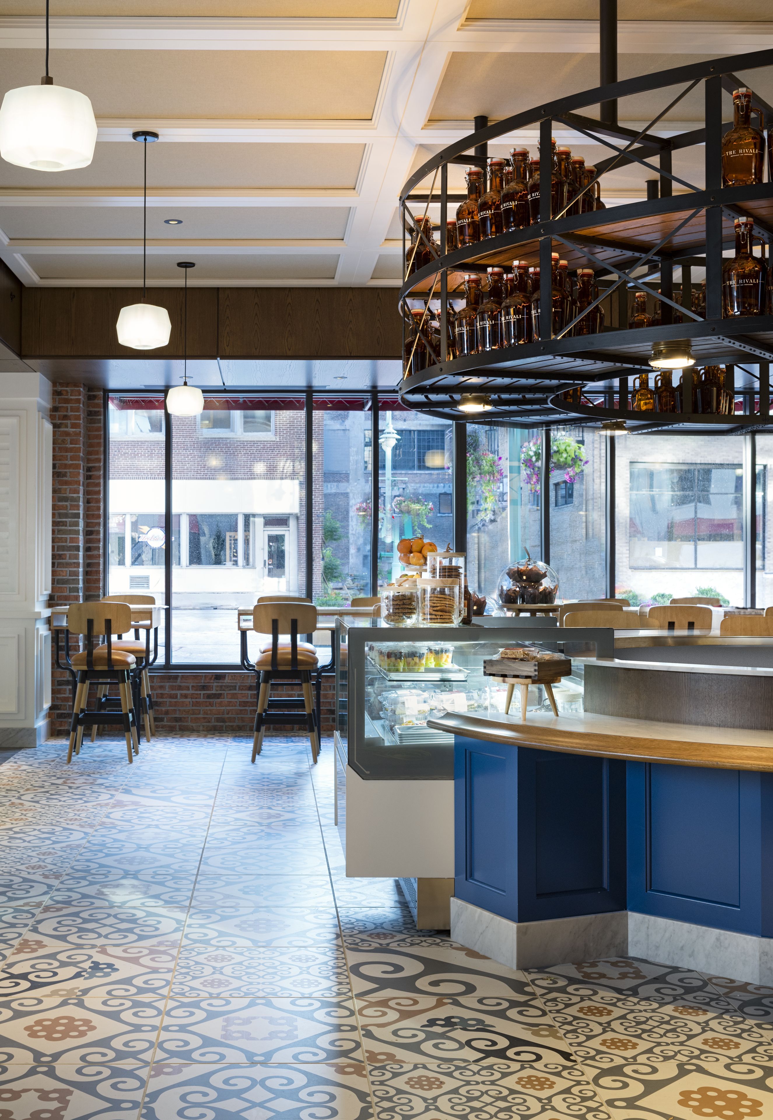 Breakfast area